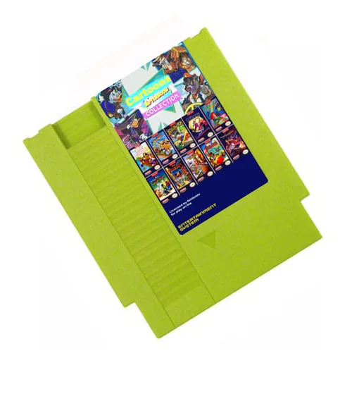IL POMERIGGIO CARTONI ANIMATI COLLECTION cartuccia di gioco 117 in 1 Cartuccia di Gioco per NES 72pins cartuccia di gioco