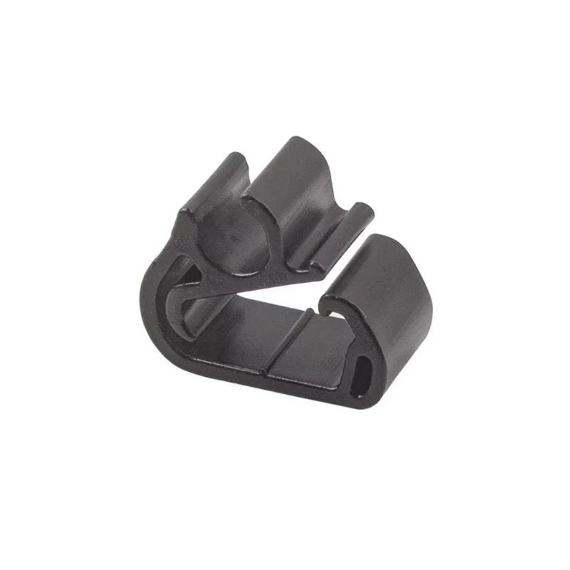Pack Of 20 Secure Windshield Wiper Washer Hose Clips Clamps Plastic Construction Easy Installation Universal Fit For Car