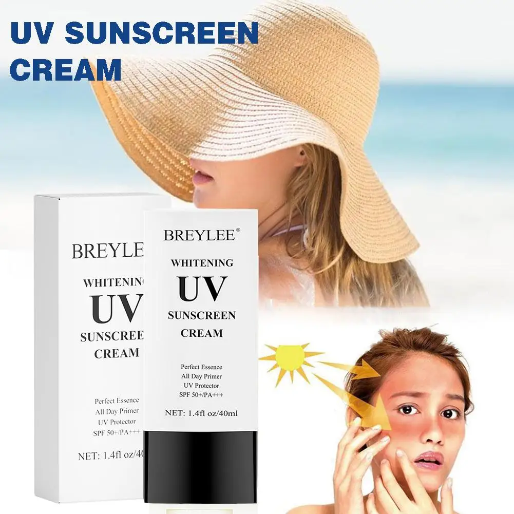 Crema de protección solar UV para el cuidado de la piel, loción protectora solar, blanqueadora, J5Q5