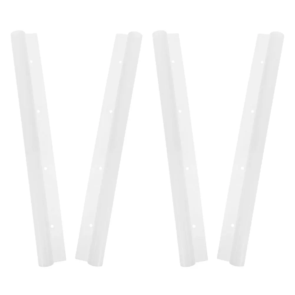 

4 Pcs The Sign Flag Tube Golf Fixed Plastic Tubes for Golfing Flags Pole Replacement Parts