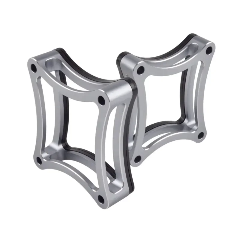 6061 Aluminum Engine Mount with Black POM Spacer for 70cc 120cc RC Engine DA70 DLE120 DA120 GP123