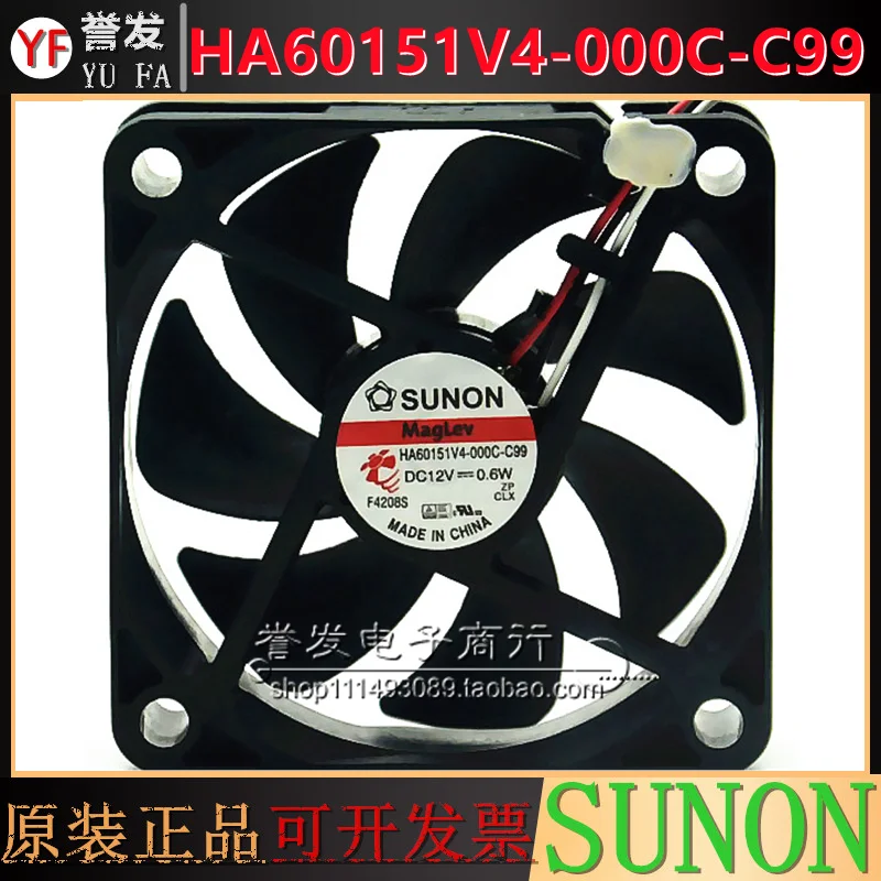 جديد الأصلي HA60151V4-000C-C99 12V 0.6W 6015 60x60x15mm مروحة التبريد المبرد