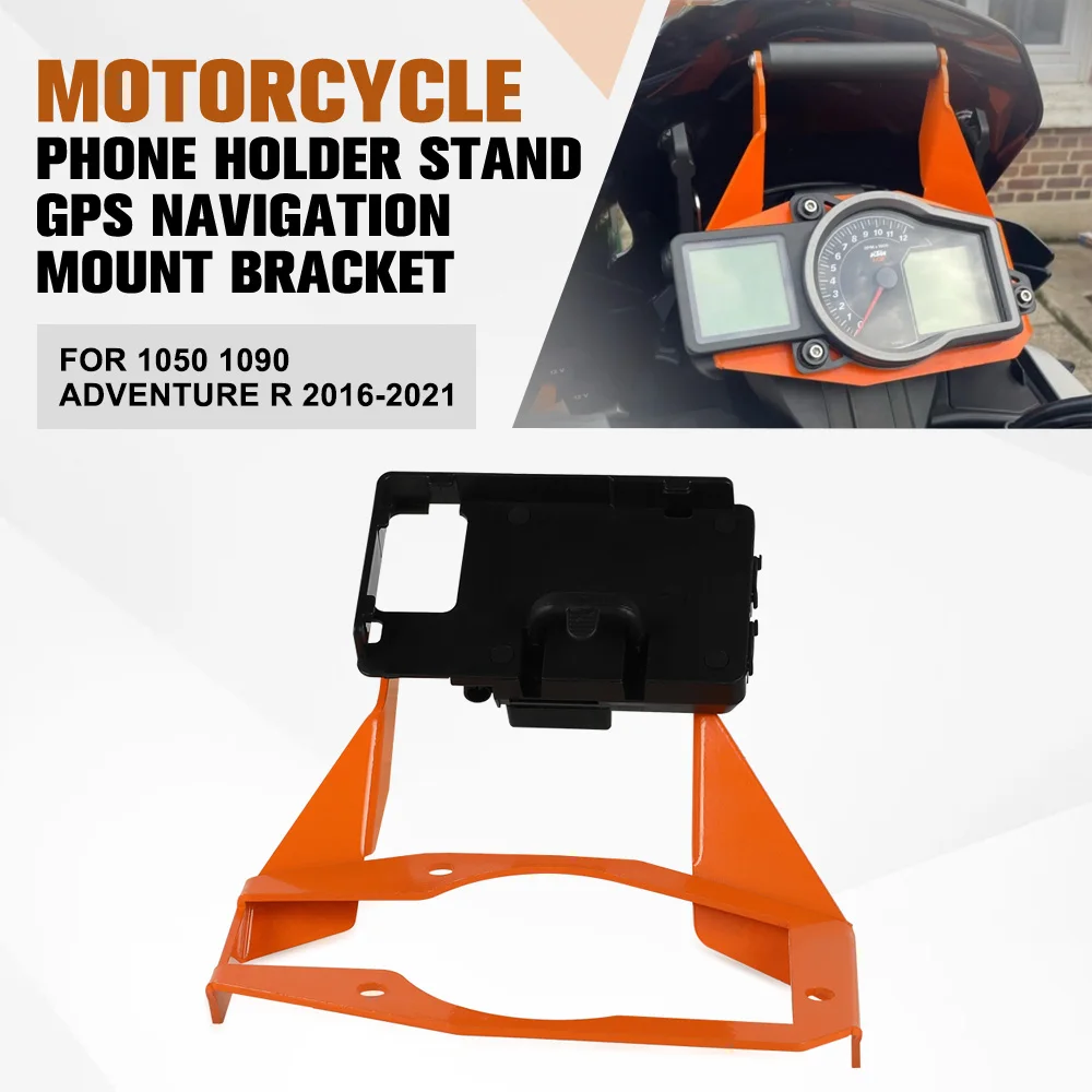 Motorcycle Phone Holder Stand GPS Navigation Mount Bracket For 1050 1090 Adventure R 2016 -2021 1190 adventure R 2013 2014 -2021