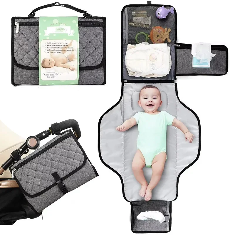 

Diaper Changing Pad Waterproof Travel Mat for Baby