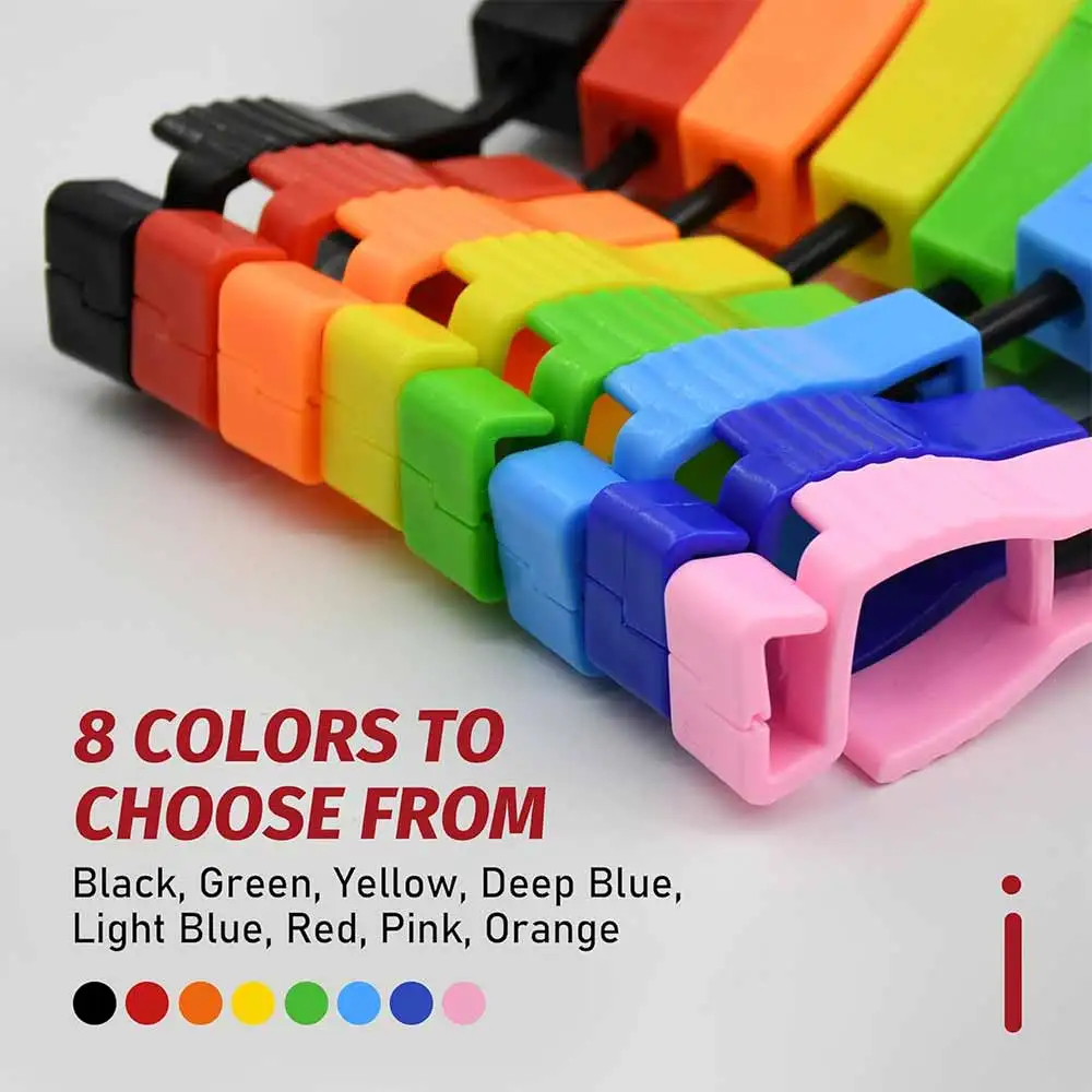 5 SZT. Klipsów do rękawic - Wytrzymałe klipsy do rękawic roboczych, regulowane zaciski do rękawic roboczych, klipsy zapobiegające zgubieniu, klips do paska