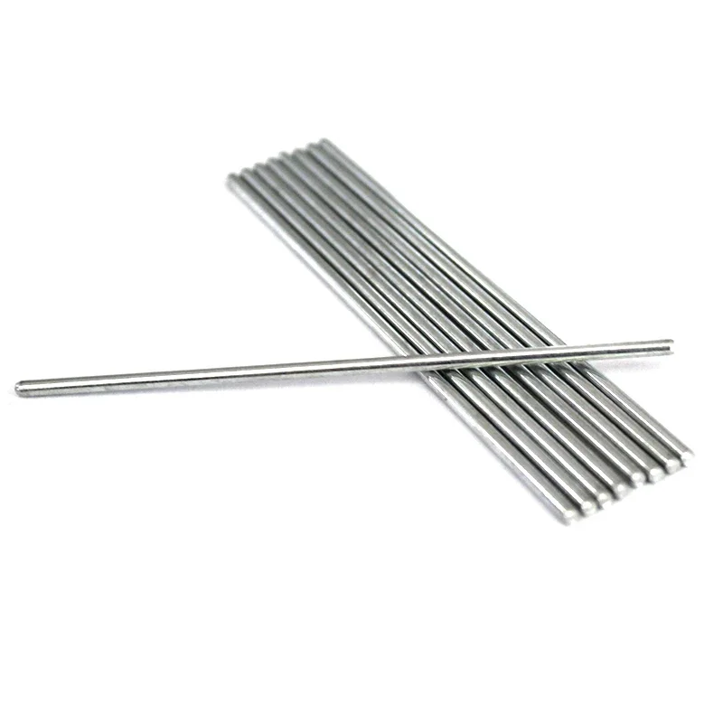 5~50 szt. Żelazny wał napędowy do silnika przekładniowego, wałek napędowy do zabawek, długość 10mm~150mm, do samochodzików, koła zębate, koło pasowe, oś