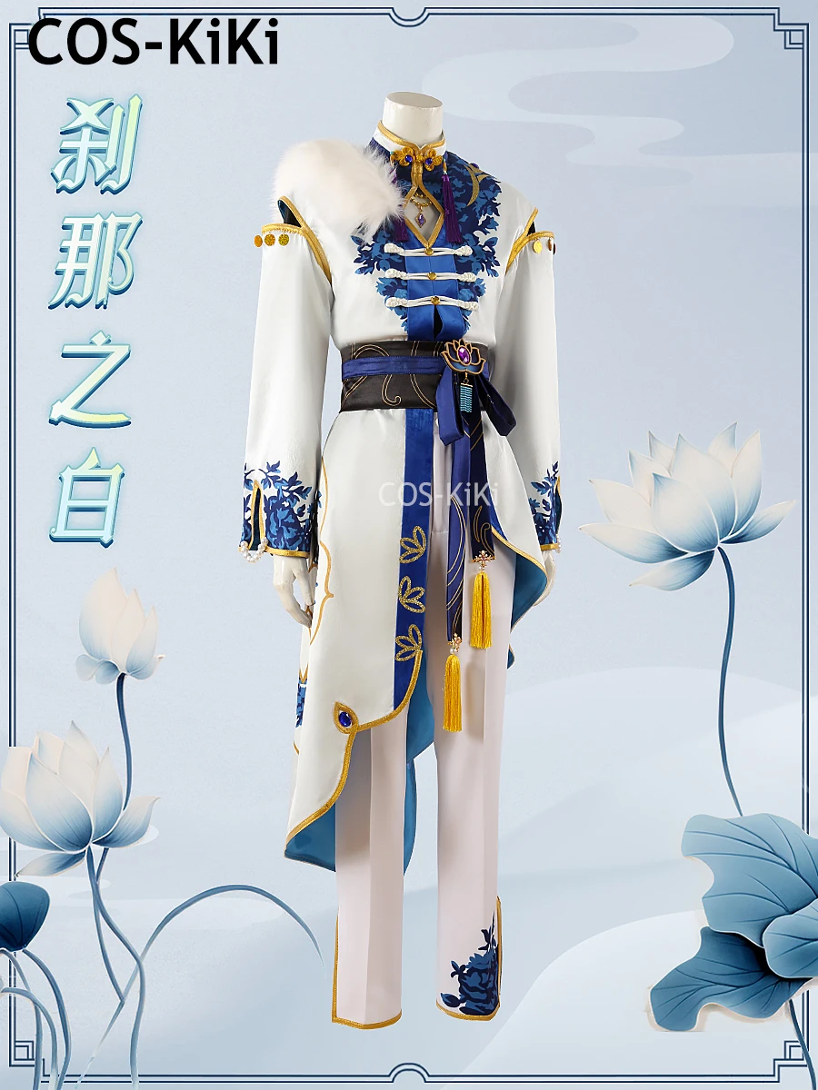 COS-KiKi Ensemble Stars Hibiki Wataru/Itsuki Shu/Sakasaki Natsume/Sakuma Ritsu Game Suit Handsome Cosplay Costume Halloween