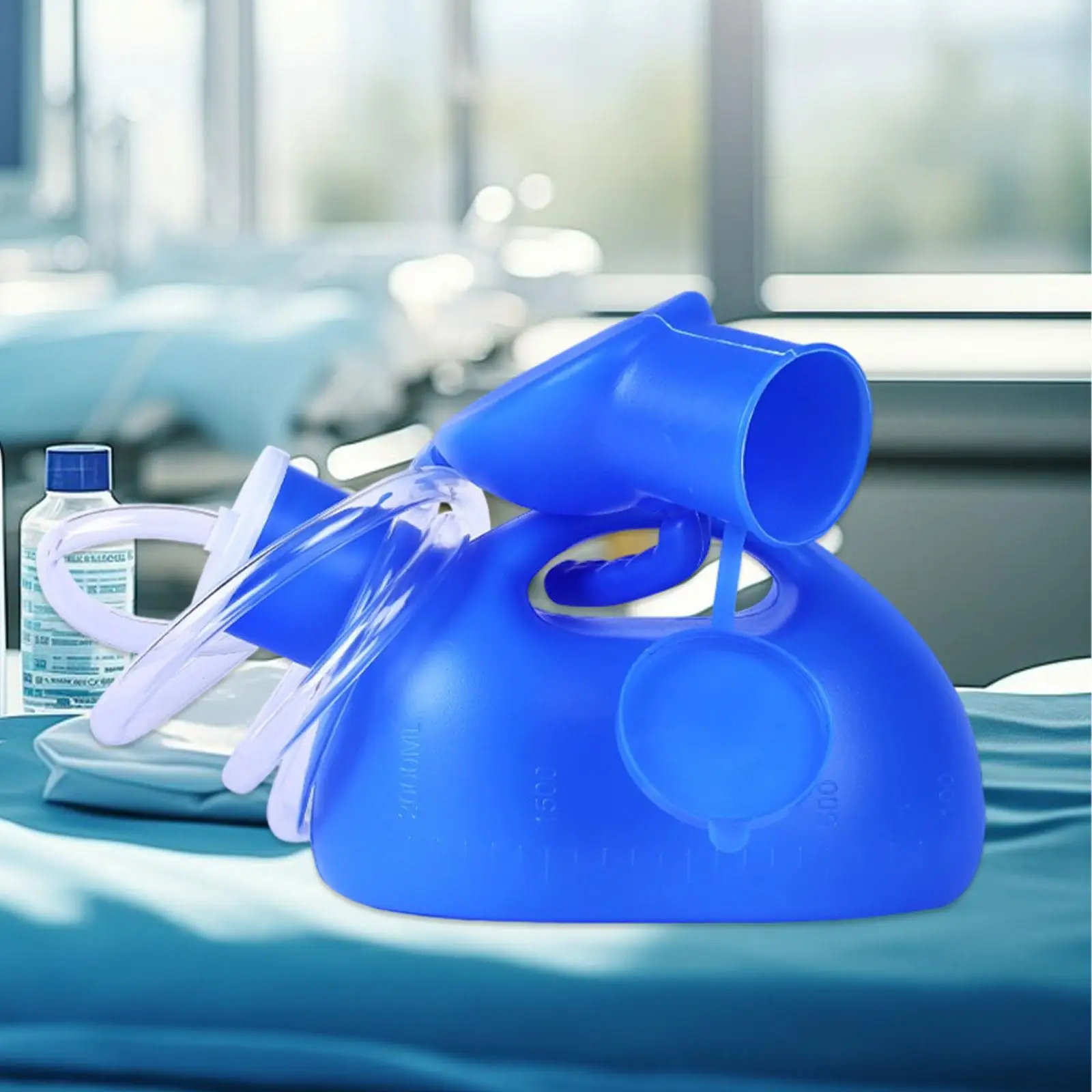 

Male Urine Bottle Leakproof Detachable Tube Urine Collection Pot Pee Bottle Handheld Urinal for Travel Outdoor Bed Trip Camping