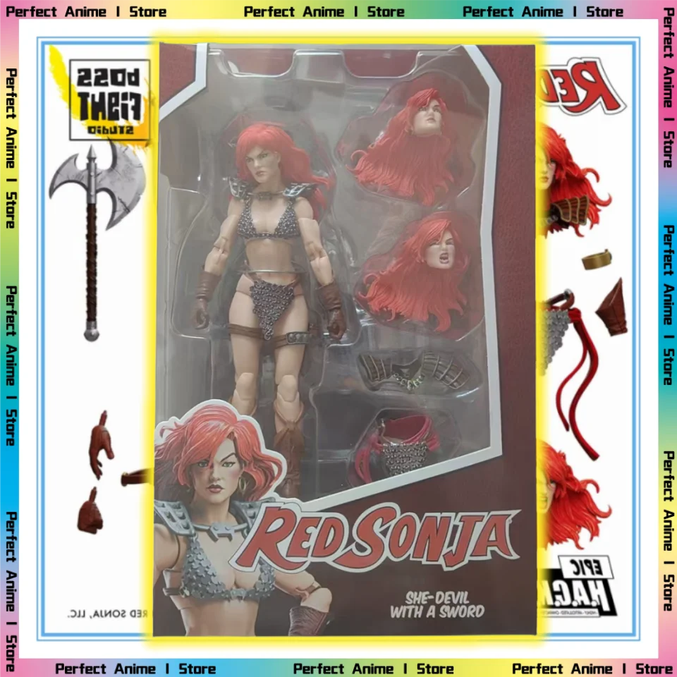 

В наличии BFS Boss Strike 6 дюймов 1/12 Epic Red Sonia Deluxe Edition экшн-фигурка модель подарочная коллекция