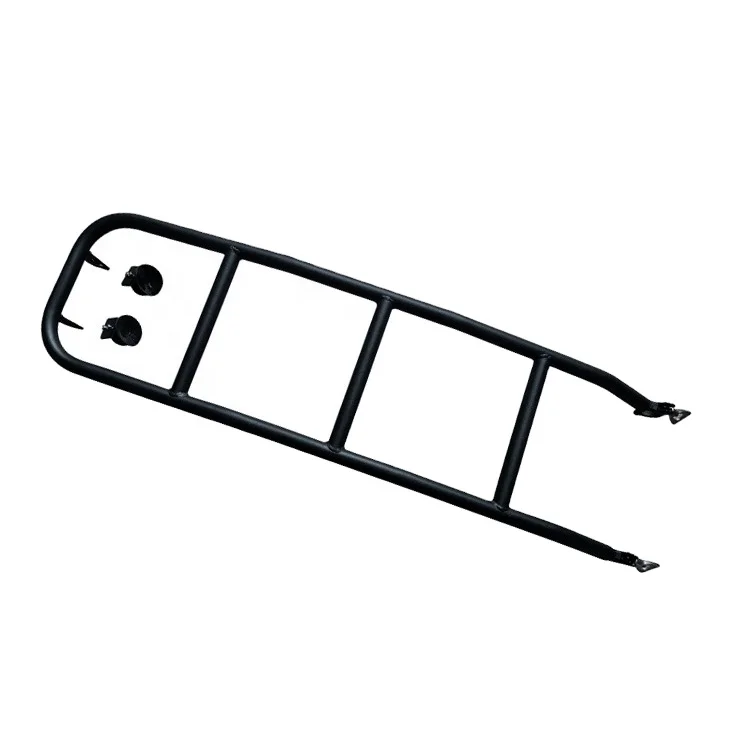 

Aluminum Alloy Black Car Roof Luggage Frame Ladder Side Ladder for Land Cruiser Prado Patrol