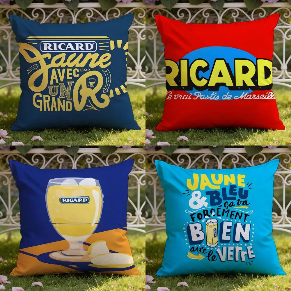 R-Ricards D-Drink Cushion Cover Home & Car Dual-Scene Pillow Cover: Reversible for Premium Comfort