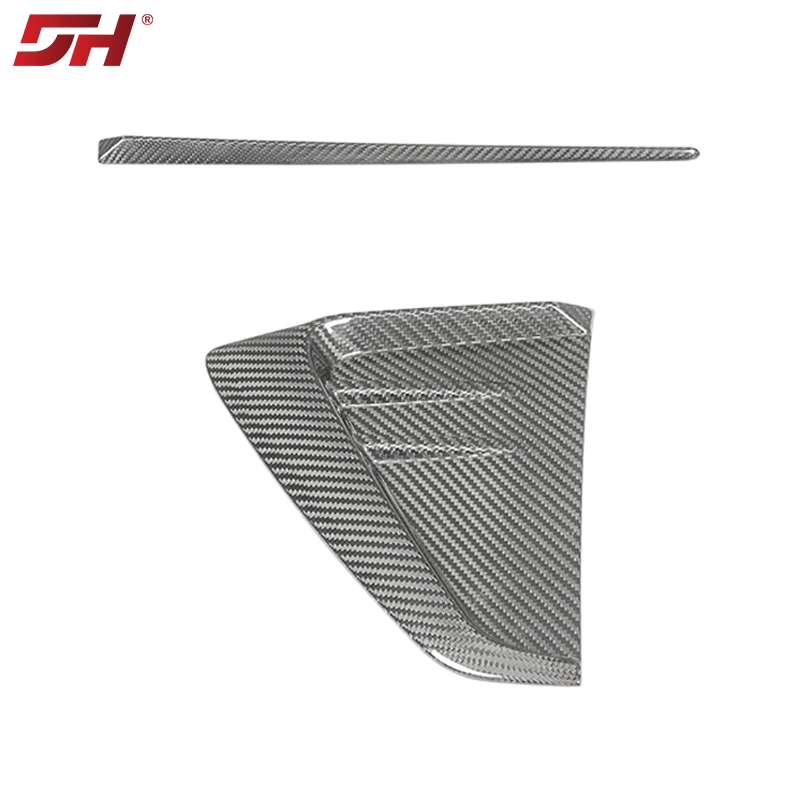 MSY-style Carbon Fiber Door Trim and Leaf Vent Trim for Porsche Cayenne 9Y0 2018-2023