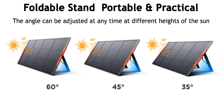 200W Faltbare Solarmodule 100W Zelle Tragbares 420W Solar-Ladepanel Komplettset für Outdoor-Tourismus Camping Powerstation – Detail 6