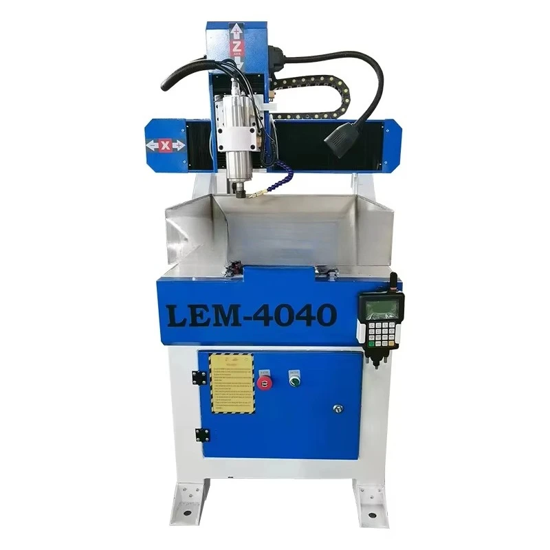 Mini CNC Metal Cnc Engraving Machine for Metal Coin Mould LEM-4040 Moulding Making Machine