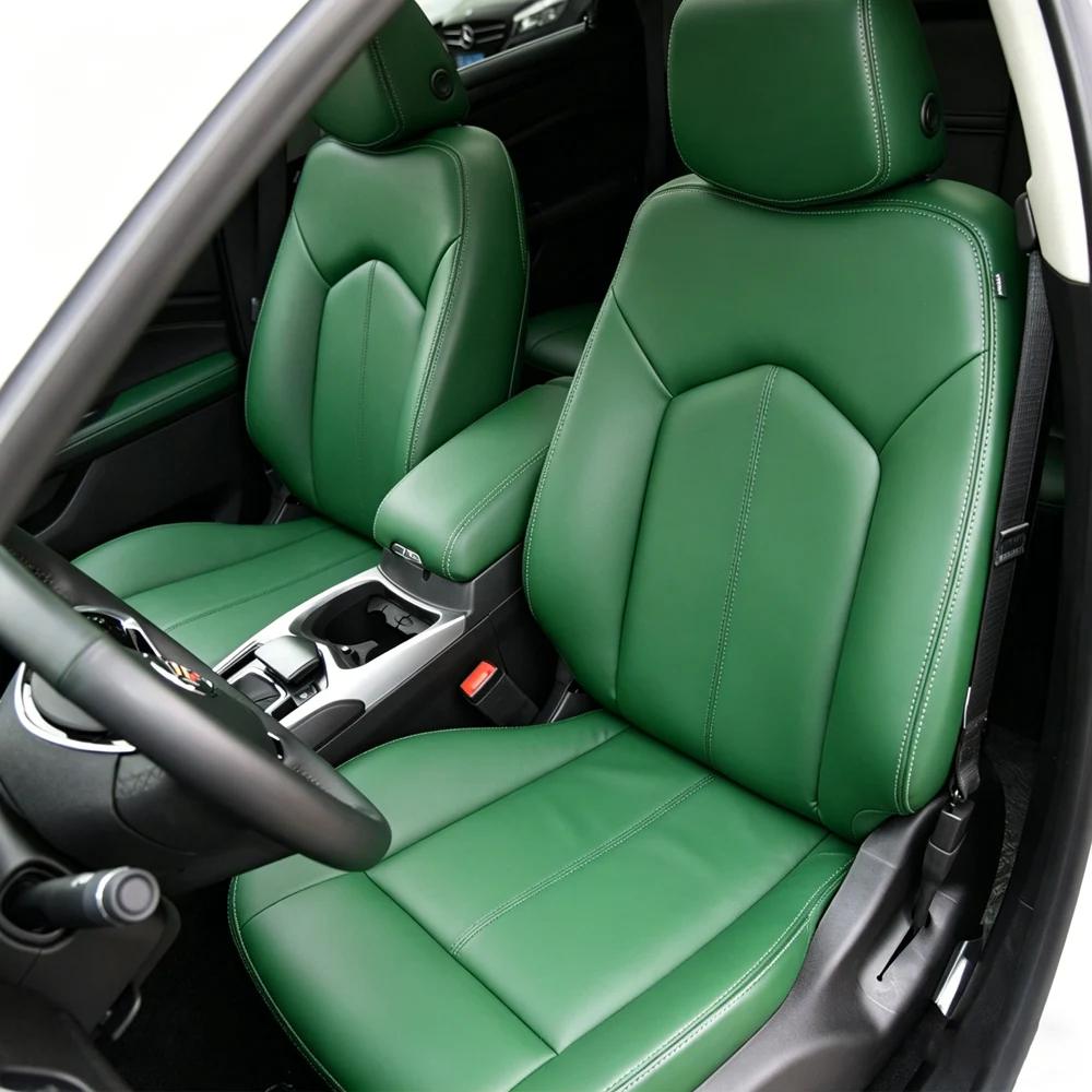 

Customized Car Seat Cover For Cadillac SRX 2010 2011 2012 2013 2014 2015 PU Leather Protector Cushion Full Set Car Seat Covers