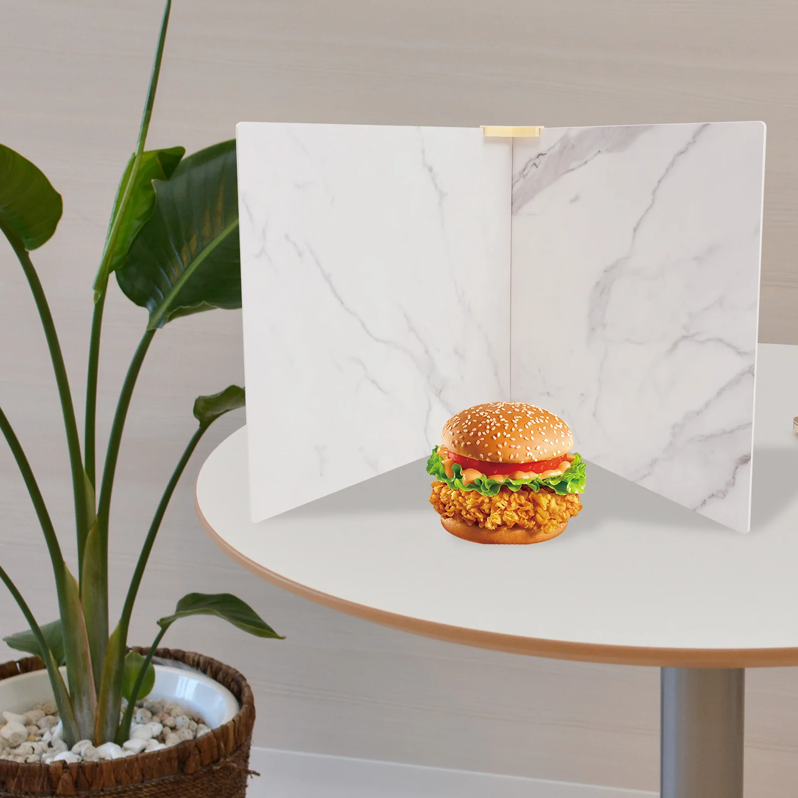 

2Pcs Photo Backdrop Boards Large Durable Plastic Food Photography Background for Jewelry Cosmetics Product Photography Props