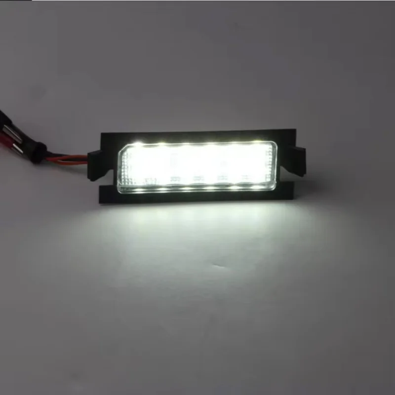 2 luces LED blancas de 6000K para matrícula de coche, sin errores CANBUS, para Kia Ceed JD ED, lámpara de matrícula, accesorios para coche
