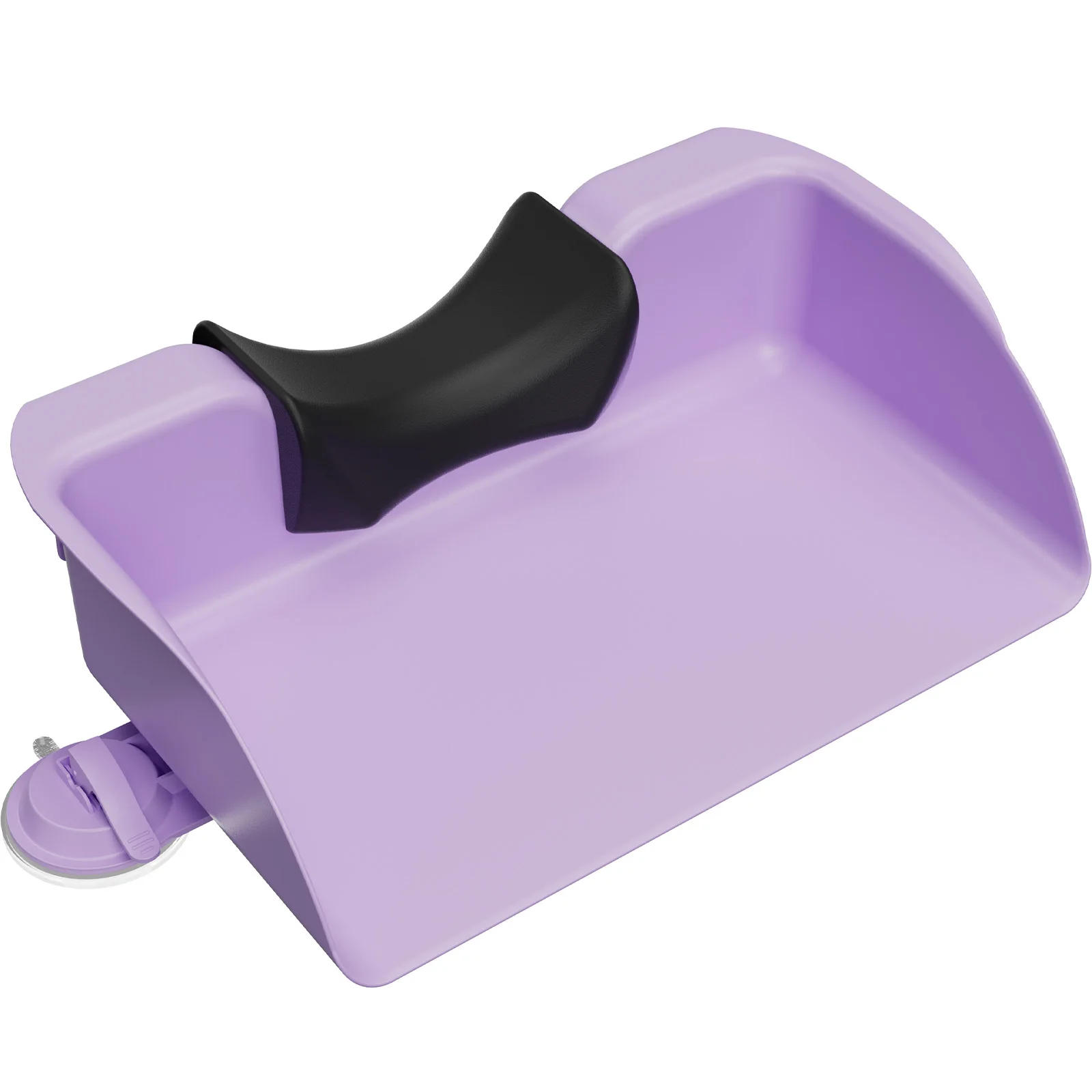 Estación de lavado de cabello para niños, cuenco de champú con soporte para el cuello para fregadero en casa, amigo de champú portátil para adolescentes, amigos y ancianos