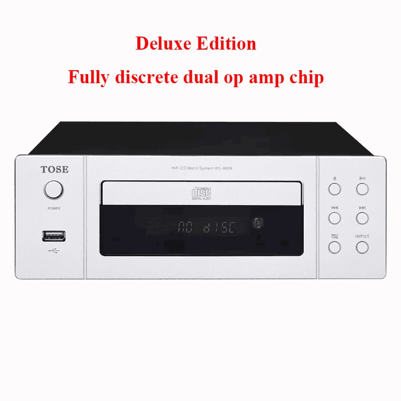 Nobsound Professioneller Enthusiasten-CD-Player, kabelloser Bluetooth-Heim-HIFI-Audio-Player, verlustfreie Dekodierung, CD-Player mit Fernbedienung 7