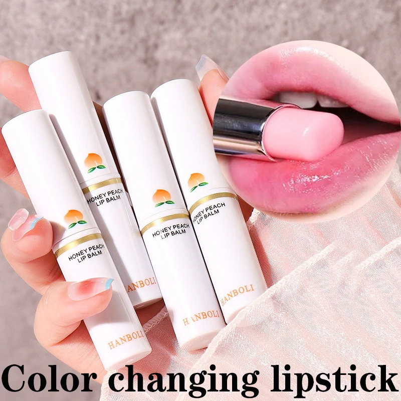 Color Changing Lipstick Long-Lasting Natural Nutritious Moisturizing Lip Balm Temperature Change Lipstick Lip Care Repair Makeup