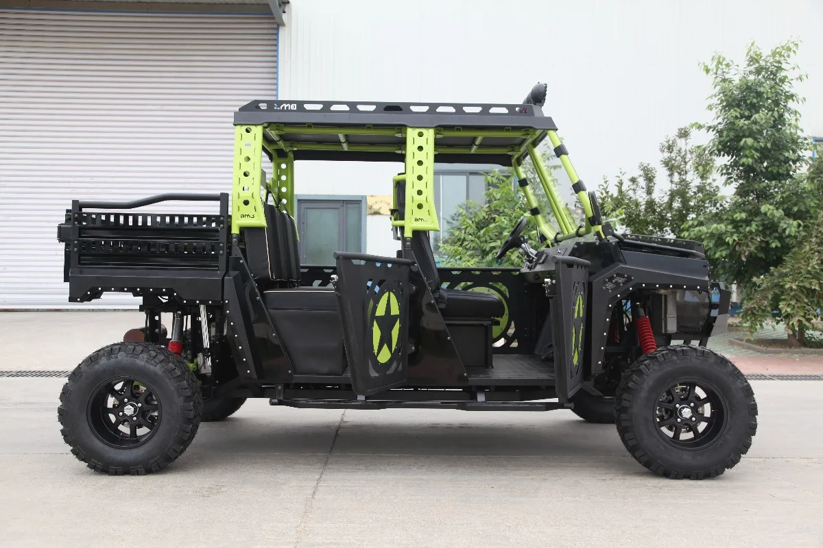 Customization Hot Sale DW INDUSTRIAL Farm UTV Electric Start 4x4 1000cc Steel with 6 Seats Quad