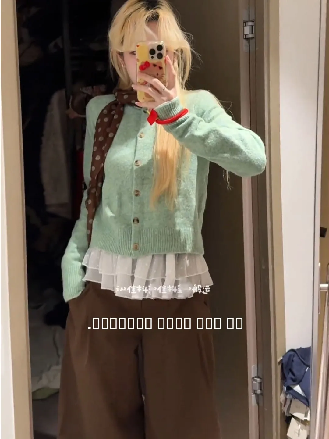 een Gebreid Open Vest Dames Herfst Winter Losse Trui Bovenkleding Ronde Ne Chic Gelaagdheid Top Warmte Behoud