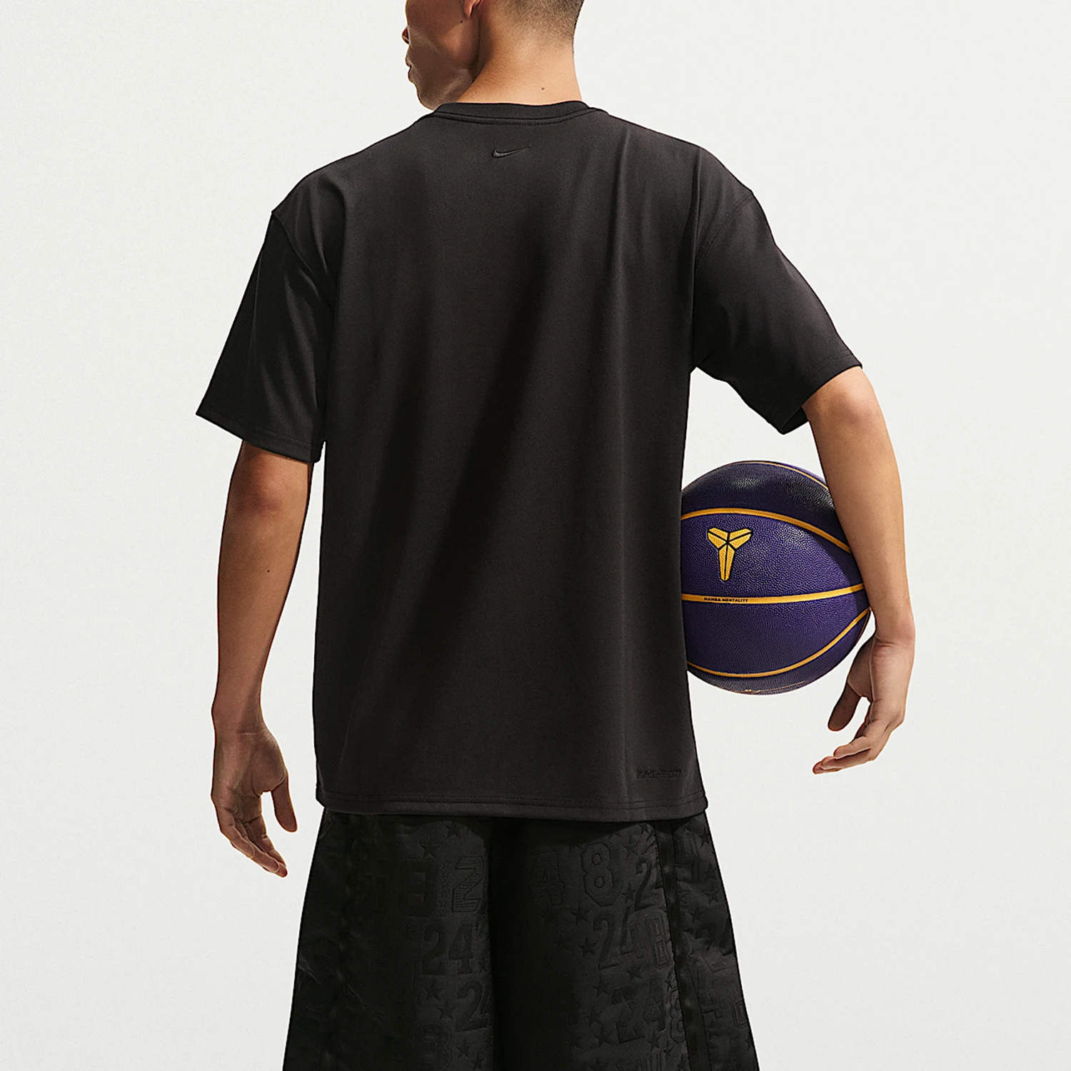 Nike genuine Dri FIT men's basketball training lightweight short sleeved T-shirt IQ6650-010