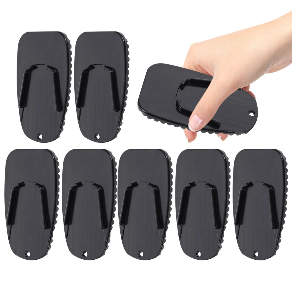 

8pcs Motorcycle Kickstand Pads Wear-Resistant Side Stand Support Plates For Garage Floor Protection Motorcycle Parts Parking