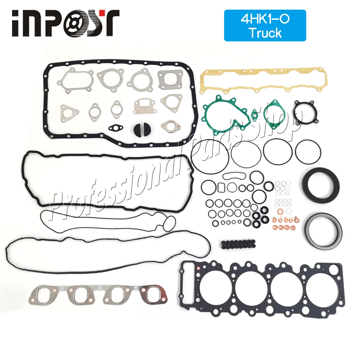 

New 4HK1 Full Gasket Kit 4HK1-O For Isuzu NPR NPR-HD NQR 5.2L Engine (Truck)