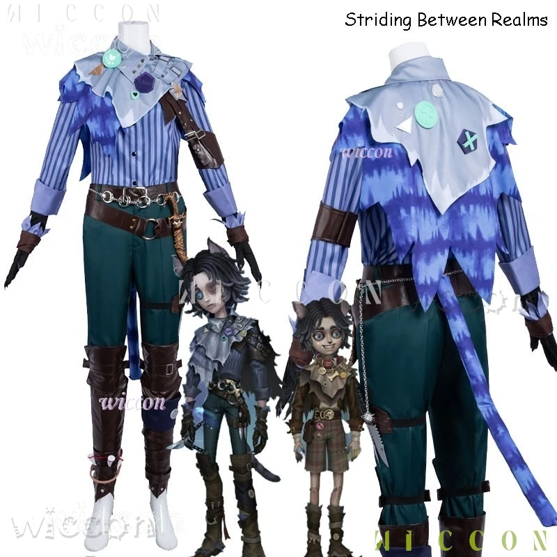 

Adults costume The Puppeteer Cosplay Matthias Czernin Uniforms Costumess Wig "Louis" Striding Between Realms Clothing Halloween