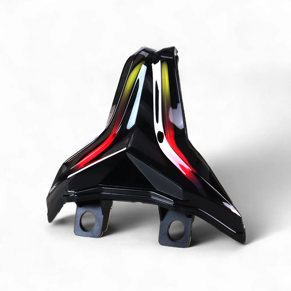 Bluetooth LED Sequential Taillight 7 Color Adjustable Short Tail Turn Signal For Kawasaki Ninja400 ZX4R ZX4RR ZX6R Mod Parts