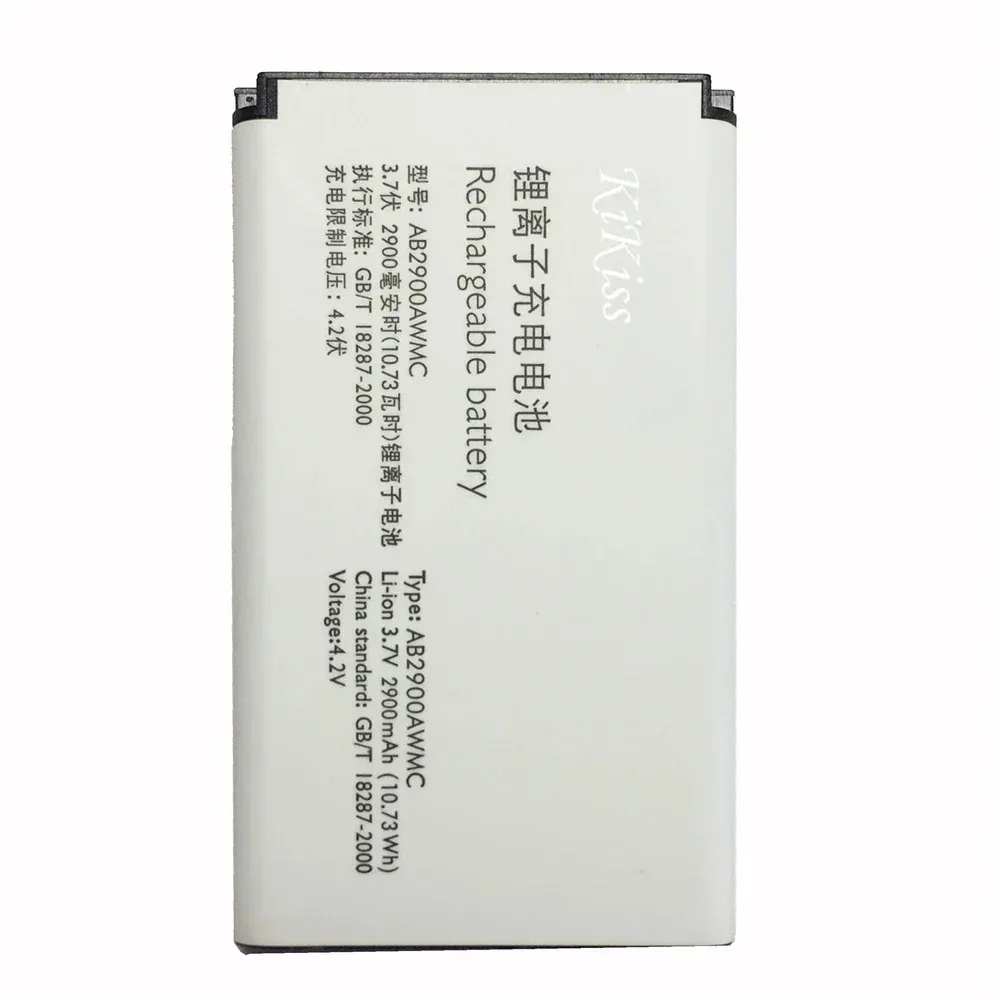 AB2900AWMC For PHILIPS Xenium X5500 X1560 CTX5500 CTX1560 Mobile Phone Replacement Battery 2900Mah