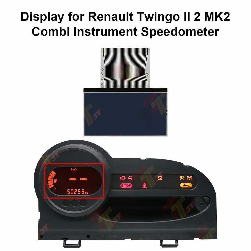 

Speedometer Display for Renault Twingo II 2 MK2 Combi Instrument