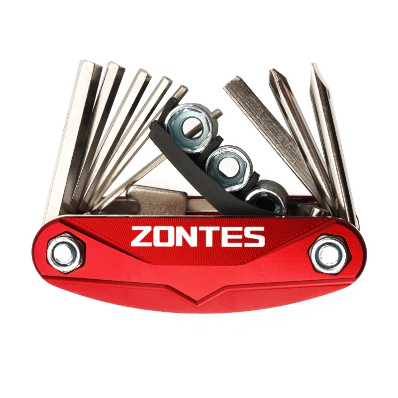 Per Zontes 350E 350D G1 125 T310 U1 125 310M GK 350 310X 310T 310R V310 M125 combinazione multifunzione strumento cacciavite di riparazione