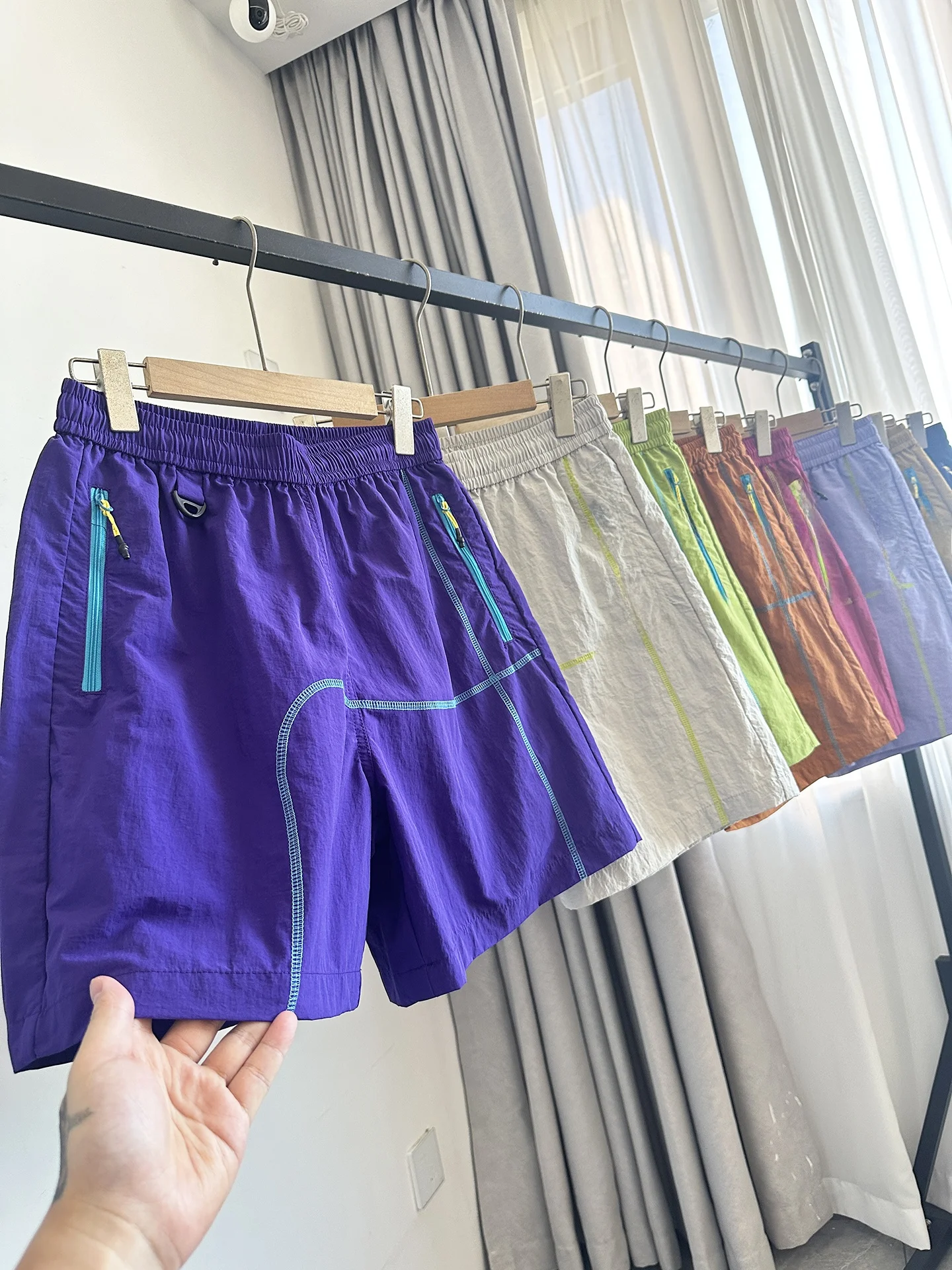 Outdoor Hiking Shorts Quick Dry Breathable Nylon Five Inch Length Unisex Couples Style Summer 2026 Loose Fit Elastic Waist