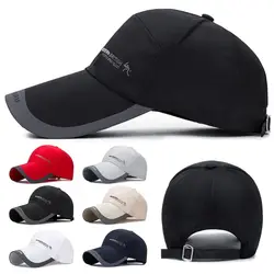 Cotton Sun Hats Breathable Adjustable Quick Dry Sports Cap Baseball Cap Men