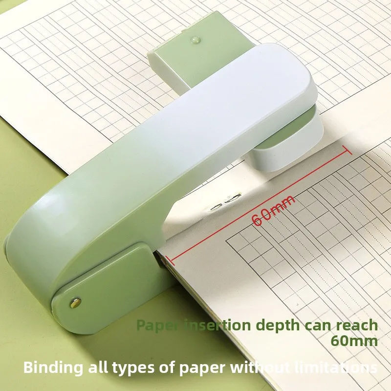 Rotatable Stapler High-quality Desktop Stapler for Office Home Use Perfect for Book Binding Middle Seam Stapling Stylish Gift