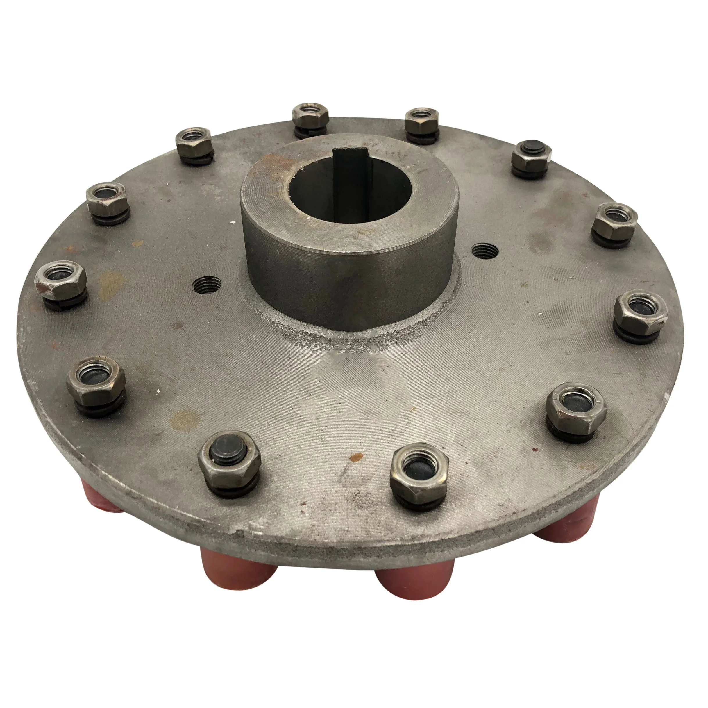 Diesel generator flywheel drive connection disc coupling