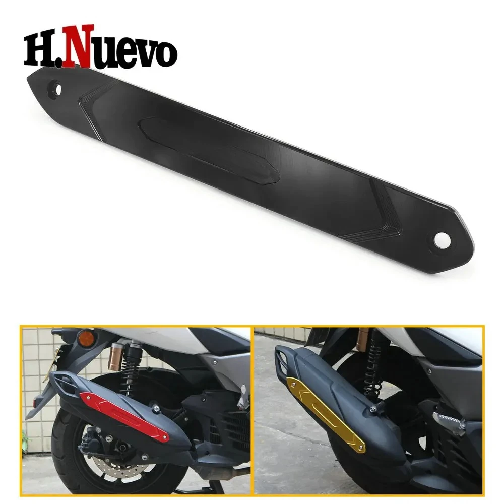 Motorcycle For YAMAHA NMAX155 NVX155 AEROX155 2020-2024 Exhaust Pipe Housing Anti-scald Shell Decorative Protective Cover