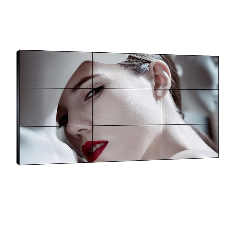 Parete video lcd con espositore pubblicitario personalizzato 2x2 3x3 led/oled/lcd