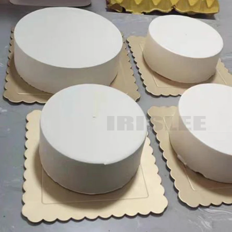 New Arrival Semi Automatic Birthday Cake Cream Coating Filling Machine 4-12Inch Cakes Cream Butter Spreading Daubing Icing Maker