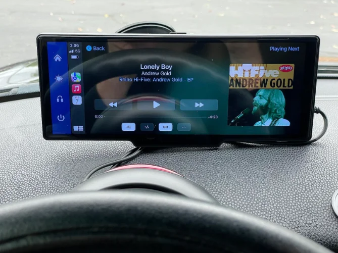 Hot Selling 10.26 Inch Portable Touch Screen Carplay 4K Dash CAM ADAS GPS Wireless Carplay And Android Auto Multimedia Player view 6