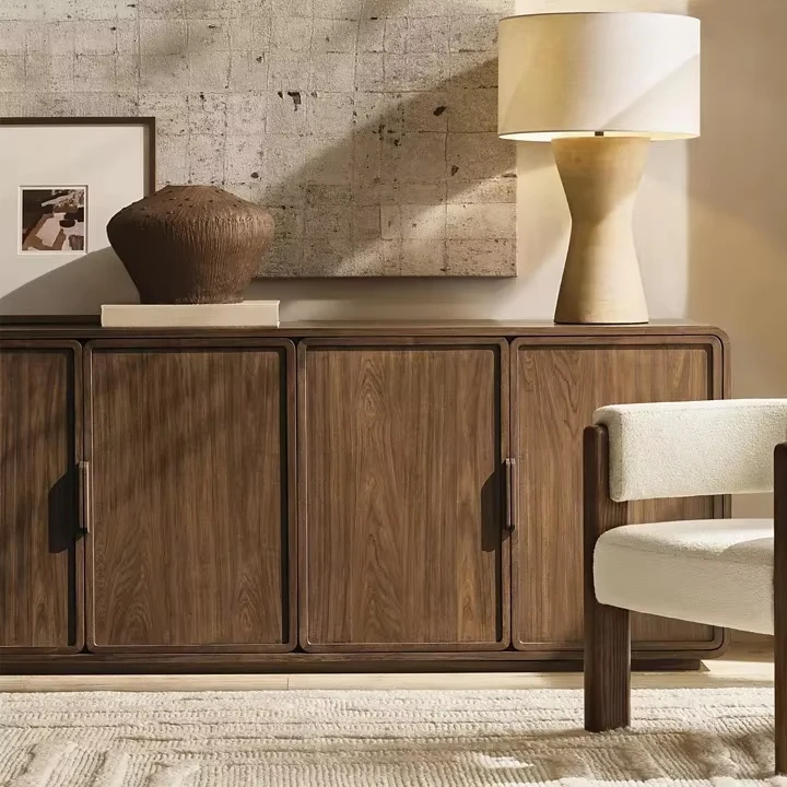 !@Modern Living Room Furniture Long Side Table Bedside Table Cabinet Console Shelf Side Cabinet