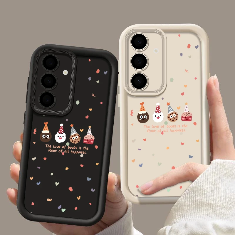 Christmas Pattern Case For Samsung Galaxy A55 A54 A35 A52 A53 A34 A14 A15 A16 S24 S23 S22 S21 Ultra Plus S20 S24 FE Phone Cover image 2