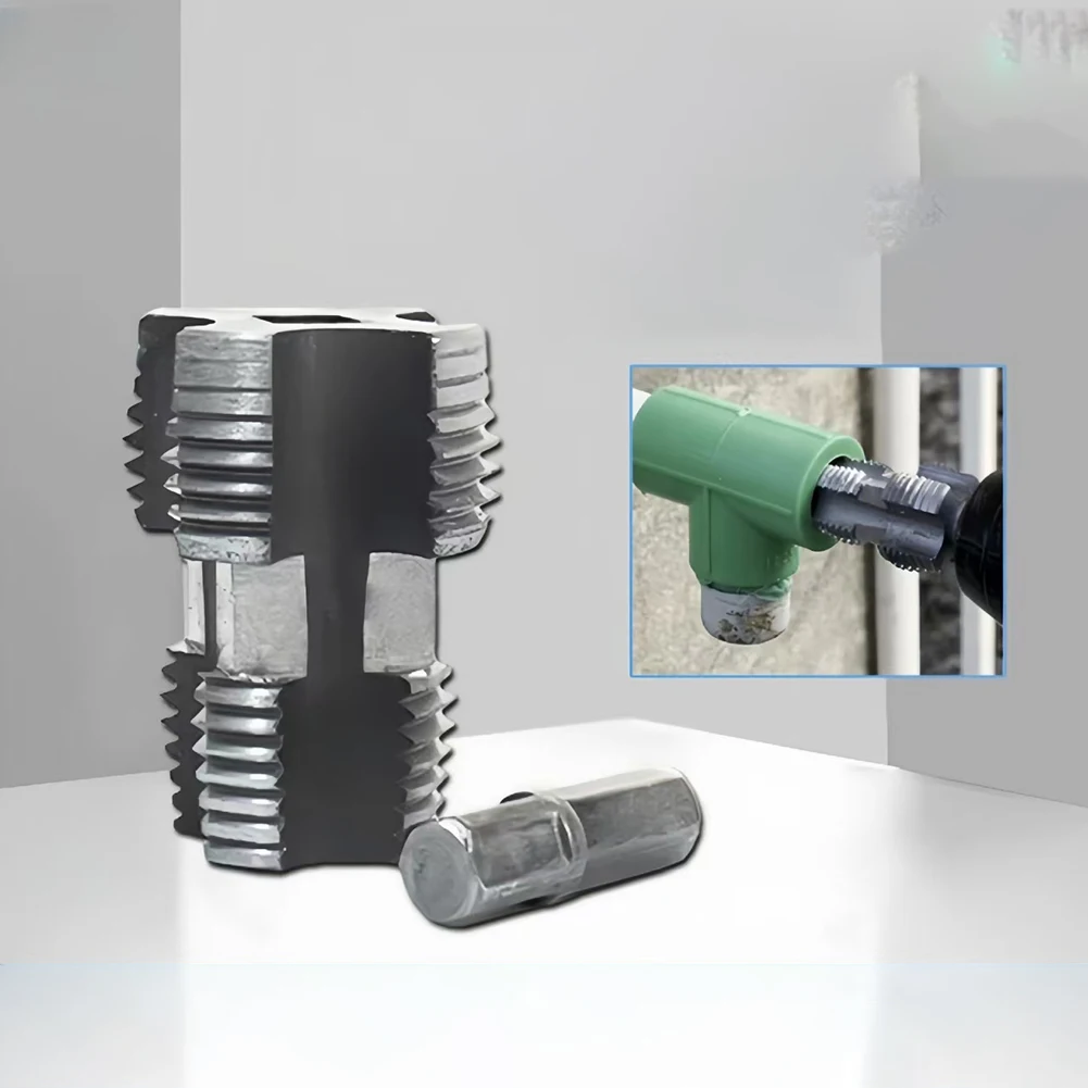 PRP Water Pipe Inner Hole Drill For 1/2inch And 3/4inch Pipes Double Heads Used Power Tools Accessories