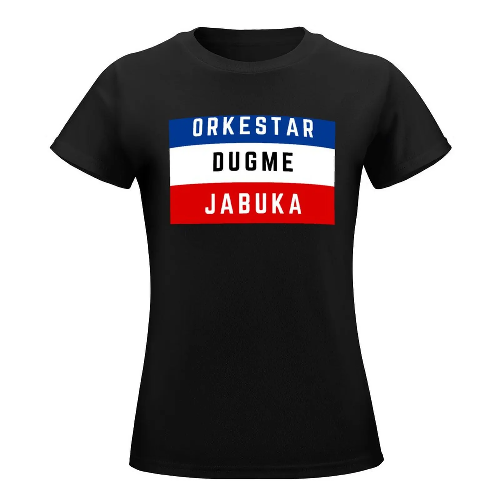 Yugoslavian Flag - Bijelo Dugme, Plavi Orkestar, Crvena Jabuka Balkan T-Shirt tees summer top t-shirts for Women graphic tees