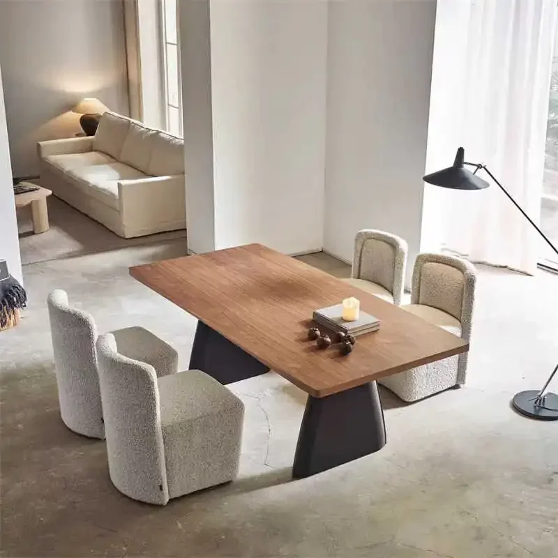 Extended Dining Table Kitchen Furniture Home Portable Foldable Side Bed Tables Free Shipping Conjuntos De Salas De Jantar Wooden