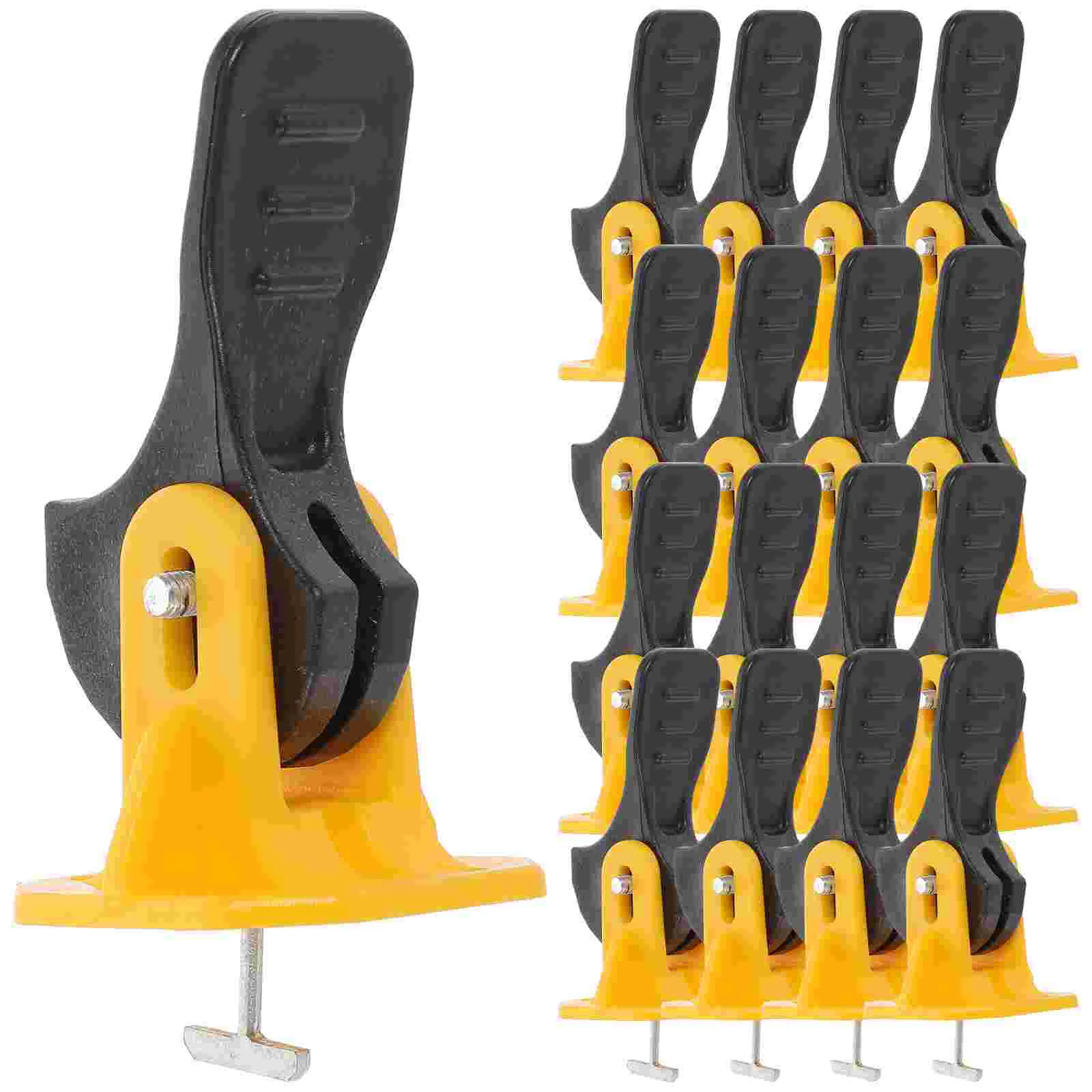 50 Pcs Tile Leveler Spacers Tool Grout Floor Self Leveling Compound Plastic Installation Kit Tools for