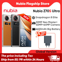 2025 World Premiere Nubia Z70S Ultra 5g Smartphone New Snapdragon 8 Elite 6600Mah Battery 6.85'' 144Hz Amoled Display Nfc Global Version Telephone Moile Phone