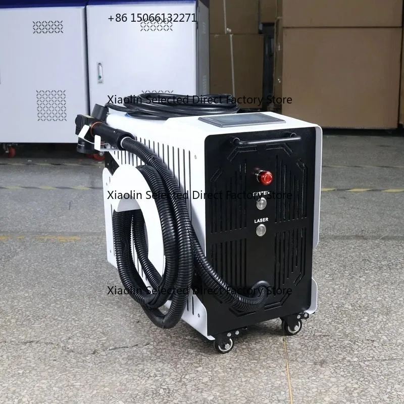 Deposit-Handheld Pulse Laser Cleaning Machine 200W 300W 500W JPT Laser Source for Metal And Wood Cleaning